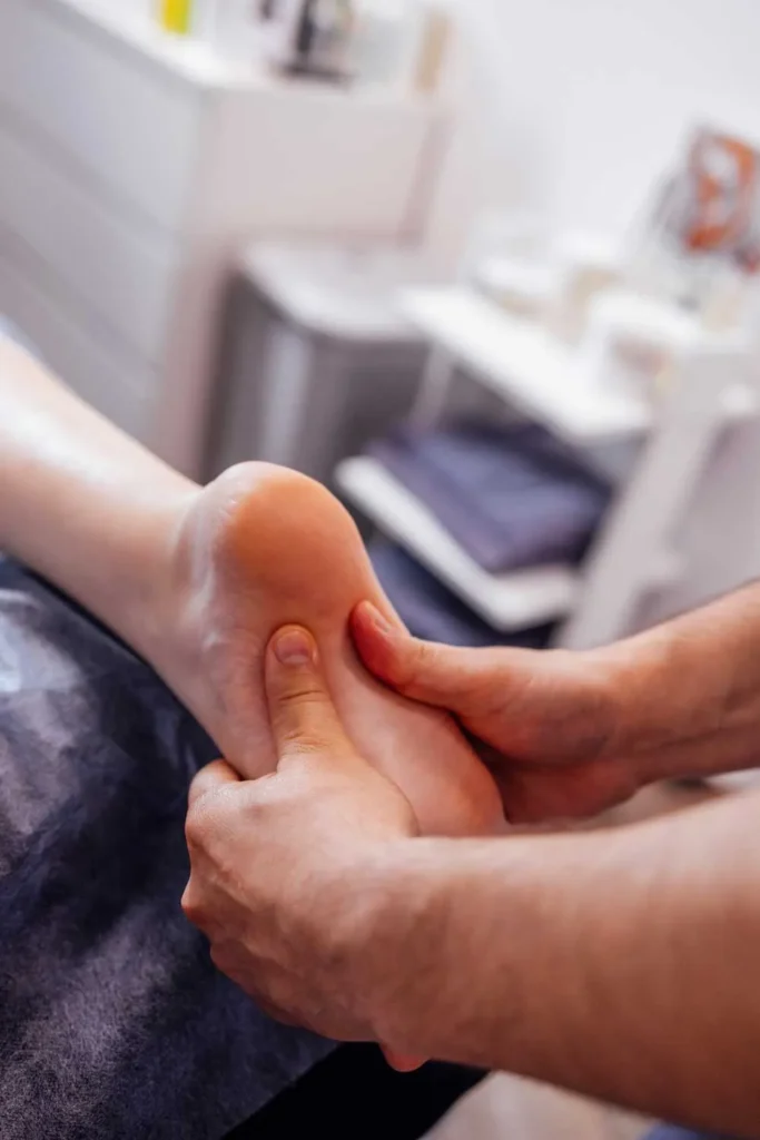 Copy of Copy of female foot getting gentle massage 2024 01 24 12 49 20 utc